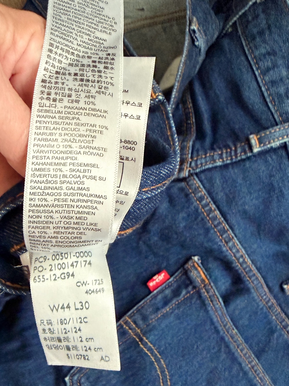 Levi's 501 Blue Men’s Classic Denim Jeans - Light to Dark Wash Make Offer! - Picture 10 of 10